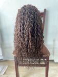 Wig Water Wave Headband Wig Custom Black Synthetic Curly Hair Wig Headband Wig