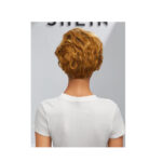 Wig Pixie Short Curly Wig 13*4 T-shaped Lace Front Wig Pixie Cut Wig